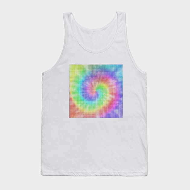 Tie Dye Hippy Tank Top by downundershooter